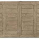 Ciao Bella 84in Trestle Table with 2-18in Leaves-Natural/Gray