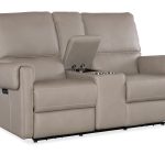 Somers Console Loveseat with Power Recline & Power Headrest