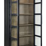 Linville Falls Shou Sugi Ban Curio Cabinet