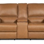 Somers Console Loveseat with Power Recline & Power Headrest