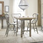 Ciao Bella Spindle Back Counter Stool-Speckled Gray