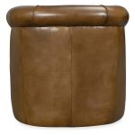 Axton Swivel leather Club Chair