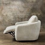Bonnie Swivel Chair with Power Footrest
