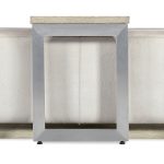 Melange Bridged Cocktail Table