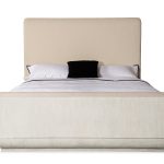 Modern Mood King Upholstered Panel Bed
