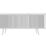 Denali 61'' Credenza