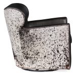 Kato leather Swivel Chair with Salt Pepper HOH