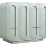Commerce and Market Groove Three-Drawer Chest
