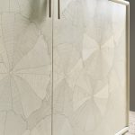 Melange White Lotus Hall Chest