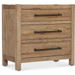 Vineyard Row Three-Drawer Nightstand