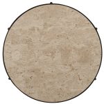 Luckenbach Metal and Stone End Table