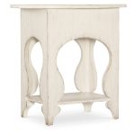Americana One-Drawer Oval Nightstand