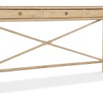 Retreat Pole Rattan Console