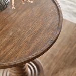 Commerce and Market Spindle Accent Table