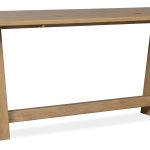 Driftwood Flip-Top Console Table