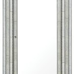 Melange Glamour Floor Mirror withJewelry Armoire Storage