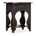 Americana One-Drawer Oval Nightstand