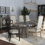 Sanctuary Rectangle Dining Table with 2-20in Leaves