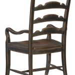 Hill Country Twin Sisters Ladderback Arm Chair