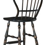 Ciao Bella Spindle Back Counter Stool-Black