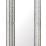 Melange Glamour Floor Mirror withJewelry Armoire Storage