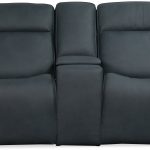 Riverton Power Gliding Console Loveseat with Power Headrest and Lumbar