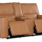Miles Zero Gravity Console Loveseat with Power Recline & Power Headrest