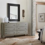 Ciao Bella Six-Drawer Dresser- Speckled Gray