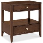 Archives Two-Drawer Nightstand