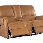 Somers Console Loveseat with Power Recline & Power Headrest