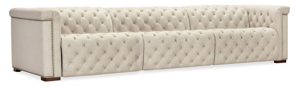 Savion Deux 3 Seat Sofa with Two Power Recliners and Three Power Headrests