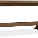 Driftwood Rectangle Dining Table with Two 20-inch Leaves