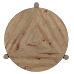 Vineyard Row Round End Table