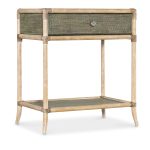 Retreat Pole Rattan Bedside Table