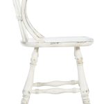 Ciao Bella Spindle Back Counter Stool-White