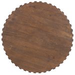 Commerce and Market Gears Round Cocktail Table