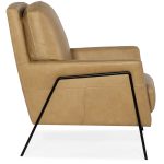 Amette Metal Frame Club Chair