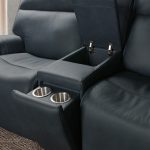 Riverton Power Gliding Console Loveseat with Power Headrest and Lumbar