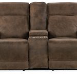 Wheeler Console Loveseat with Power Recline & Power Headrest