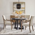 Chapman Shou Sugi Ban Petite Round Dining Table