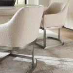 Modern Mood Upholstered Arm Chair with Metal Base