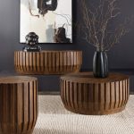 Commerce and Market Gears Round End Table