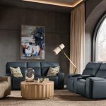 Riverton Power Sofa with Power Headrest and Lumbar