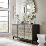 Shimmer Three-Door Credenza