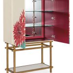 Melange Patrisha Bar Cabinet