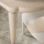 Nouveau Chic Rectangle Dining Table with 1-22in Leaf