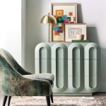 Commerce and Market Groove Three-Drawer Chest