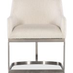 Modern Mood Upholstered Arm Chair with Metal Base
