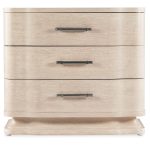 Nouveau Chic Three Drawer Nightstand
