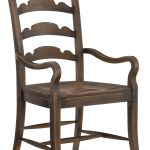 Hill Country Twin Sisters Ladderback Arm Chair